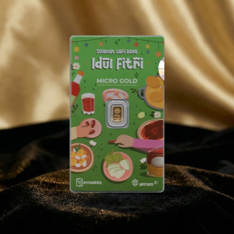 EmasKita x Antam Micro Gold  0.1gr